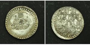 1 Piastre Imperio otomano (1299-1923) Plata 