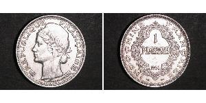 1 Piastre Indochina francesa (1887-1954) Plata 