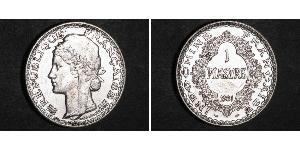 1 Piastre Indochina francesa (1887-1954) Plata 