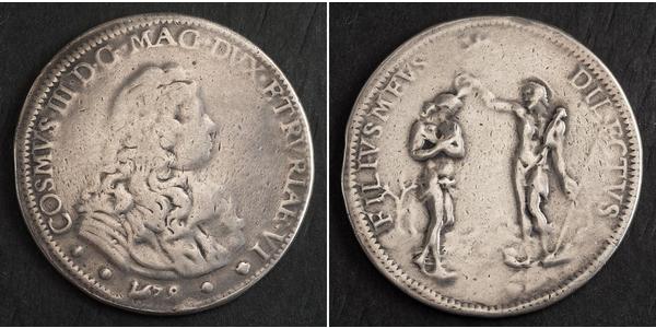 1 Piastre Italien Silber 