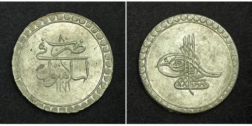 1 Piastre Osmanisches Reich (1299-1923) Silber Mustafa III. (1757 - 1774)