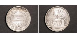 1 Piastre French Indochina (1887-1954) Silver 