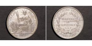 1 Piastre French Indochina (1887-1954) Silver 