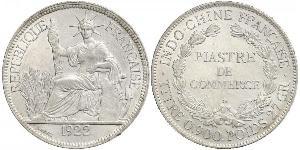 1 Piastre French Indochina (1887-1954) Silver 