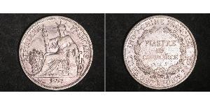 1 Piastre French Indochina (1887-1954) Silver 