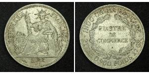 1 Piastre French Indochina (1887-1954) Silver 