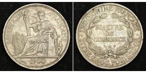 1 Piastre French Indochina (1887-1954) Silver 