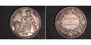 1 Piastre French Indochina (1887-1954) Silver 