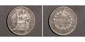 1 Piastre French Indochina (1887-1954) Silver 