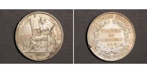 1 Piastre French Indochina (1887-1954) Silver 