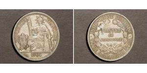 1 Piastre French Indochina (1887-1954) Silver 