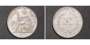 1 Piastre French Indochina (1887-1954) Silver 