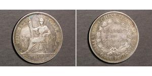 1 Piastre French Indochina (1887-1954) Silver 