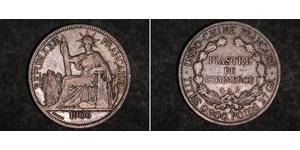 1 Piastre French Indochina (1887-1954) Silver 