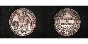 1 Piastre French Indochina (1887-1954) Silver 