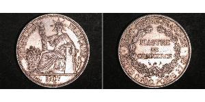 1 Piastre French Indochina (1887-1954) Silver 