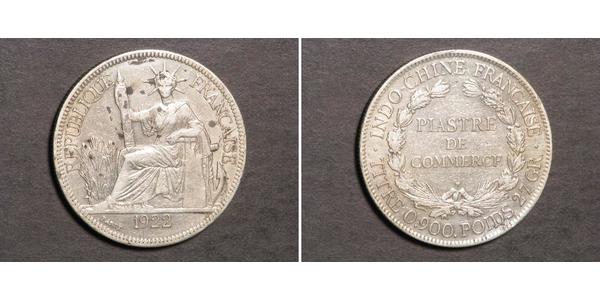 1 Piastre French Indochina (1887-1954) Silver 