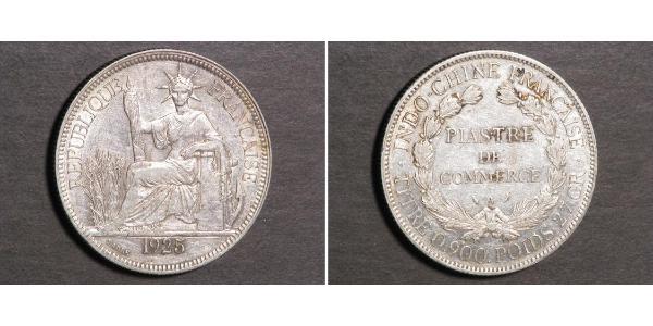1 Piastre French Indochina (1887-1954) Silver 