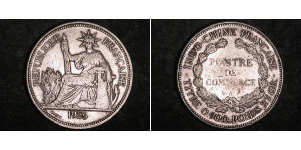 1 Piastre French Indochina (1887-1954) Silver 