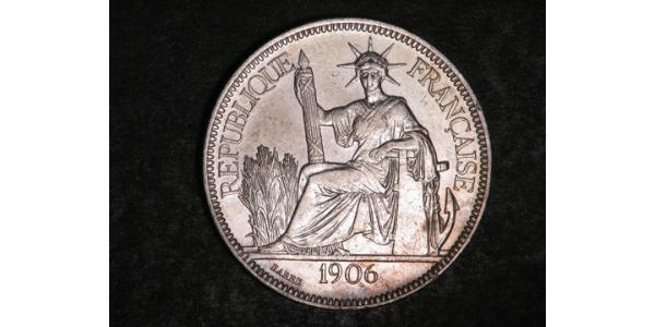 1 Piastre French Indochina (1887-1954) Silver 