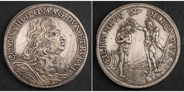1 Piastre Italy Silver 