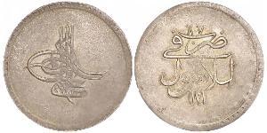 1 Piastre 奥斯曼帝国 (1299 - 1923) 銀 穆斯塔法三世 (1717 - 1774)