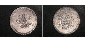 1 Piastre 奥斯曼帝国 (1299 - 1923) 銀 穆斯塔法三世 (1717 - 1774)