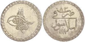 1 Piastre 奥斯曼帝国 (1299 - 1923) 銀 穆斯塔法三世 (1717 - 1774)