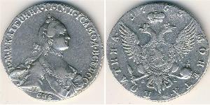 1 Poltina Empire russe (1720-1917) Argent 