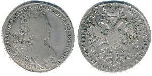 1 Poltina Empire russe (1720-1917) Argent 