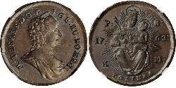 1 Poltura 匈牙利王国 銅 玛丽亚·特蕾西亚 (1717 - 1780)