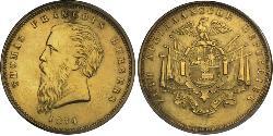 1 Pond Südafrika Gold Thomas Francois Burgers (1834-1881)