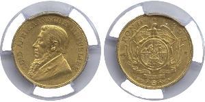 1 Pond Sudafrica Oro Paul Kruger (1825 - 1904)
