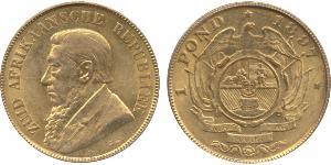 1 Pond Південно-Африканська Республіка Золото Поль Крюгер (1825 - 1904)