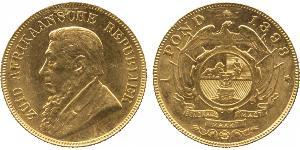 1 Pond Південно-Африканська Республіка Золото Поль Крюгер (1825 - 1904)