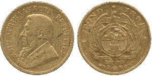 1 Pond Південно-Африканська Республіка Золото Поль Крюгер (1825 - 1904)