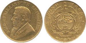 1 Pond Південно-Африканська Республіка Золото Поль Крюгер (1825 - 1904)