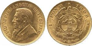 1 Pond Південно-Африканська Республіка Золото Поль Крюгер (1825 - 1904)