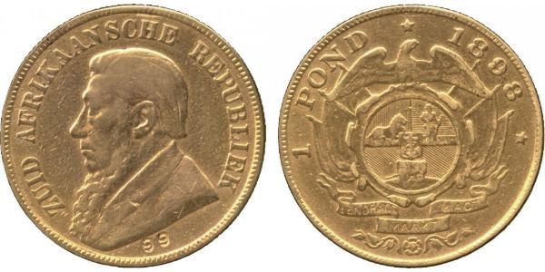 1 Pond South Africa 金 保罗·克留格尔 (1825 - 1904)
