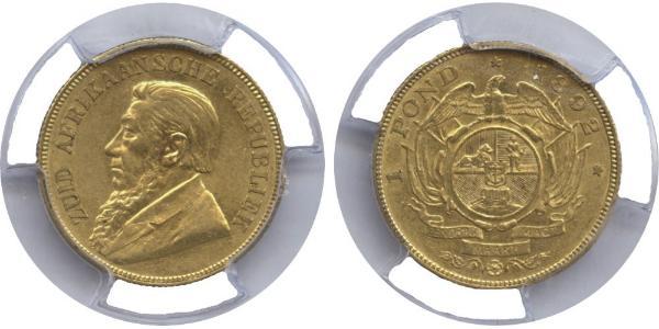 1 Pond South Africa 金 保罗·克留格尔 (1825 - 1904)