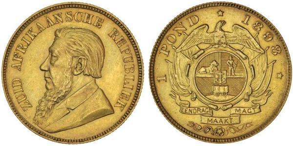 1 Pond South Africa 金 保罗·克留格尔 (1825 - 1904)