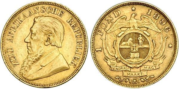 1 Pond South Africa 金 保罗·克留格尔 (1825 - 1904)