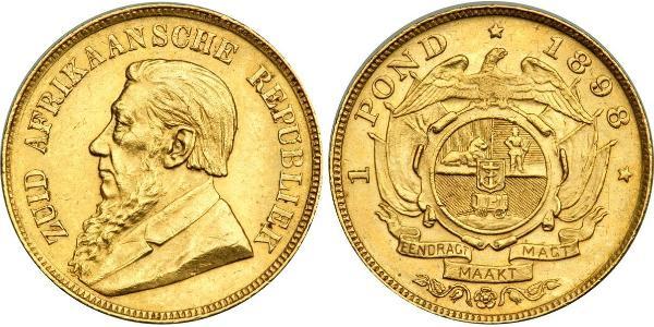 1 Pond South Africa 金 保罗·克留格尔 (1825 - 1904)