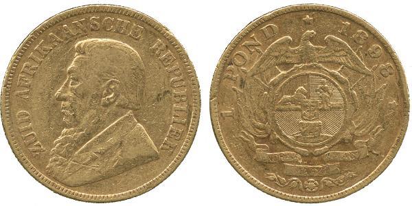 1 Pond South Africa 金 保罗·克留格尔 (1825 - 1904)