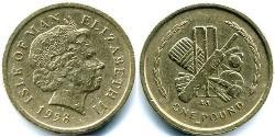 1 Pound Isola di Man Bronzo 