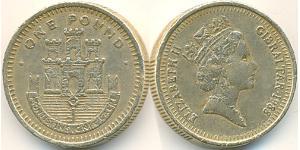 1 Pound Gibraltar Cuivre/Nickel 