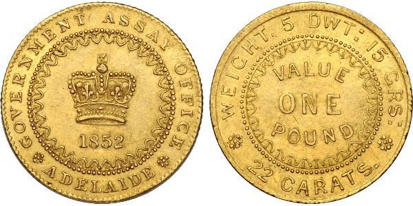 1 Pound Australia (1788 - 1939) Gold 