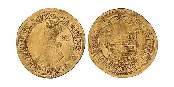 1 Pound Kingdom of England (927-1649,1660-1707) Gold Charles I (1600-1649)