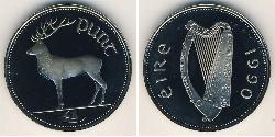 1 Pound Irland (1922 - ) Kupfer/Nickel 