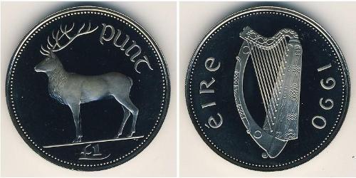 1 Pound Irland (1922 - ) Kupfer/Nickel 